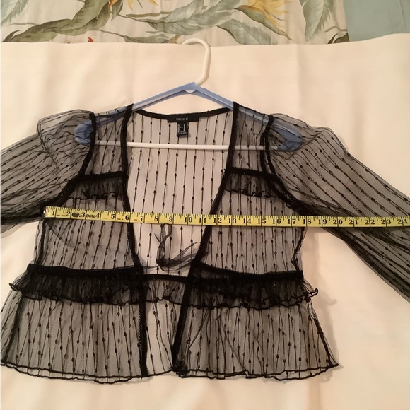 Black Lace Bolero - Picture 7 of 9